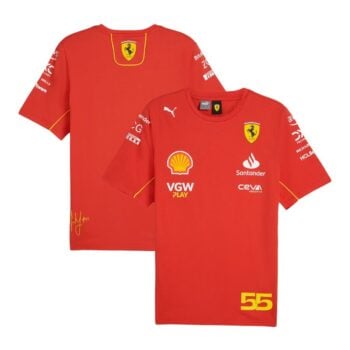 Scuderia Ferrari 2024 Team Carlos Sainz T-Shirt