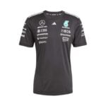 Mercedes AMG Petronas 2025 T-Shirt Noir
