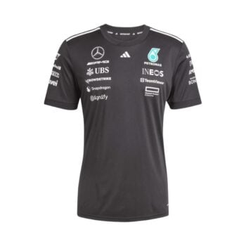 Mercedes AMG Petronas 2025 T-Shirt Noir