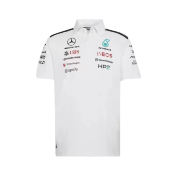 Polo Mercedes AMG Petronas F1 Blanc 2026