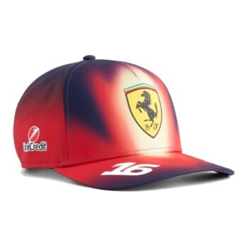 Casquette Ferrari Leclerc #16 Édition Dégradé 2026