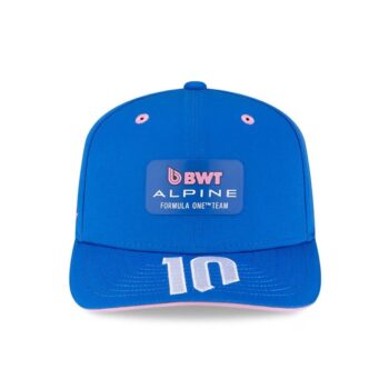 Casquette BWT Alpine Pierre Gasly #10 Bleue 2026 [Précommande]