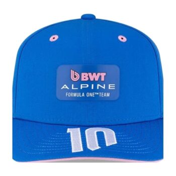 Casquette BWT Alpine Pierre Gasly #10 Bleue 2026
