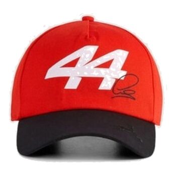 Casquette Ferrari Lewis Hamilton #44 Rouge 2026
