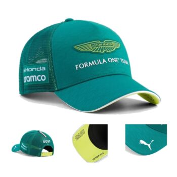 Casquette Aston Martin Aramco F1 2026 Verte [Précommande]