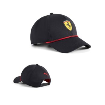 Casquette Scuderia Ferrari Team 2026 Noire [Précommande]