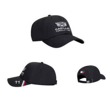 Casquette Cadillac F1 2026 Tommy Hilfiger Noire [Précommande]