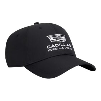 Casquette Cadillac F1 2026 Tommy Hilfiger Noire
