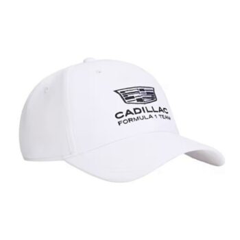 Casquette Cadillac F1 2026 Tommy Hilfiger Blanche