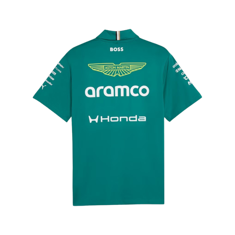 Aston Martin Aramco F1 2026 Green Polo - Image 2