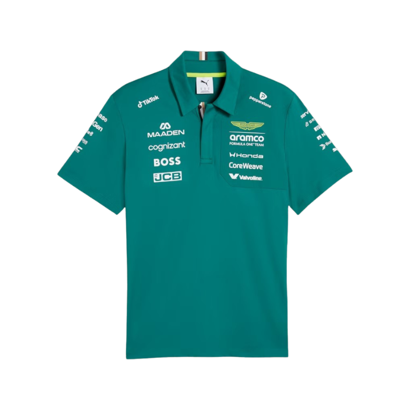 Aston Martin Aramco F1 2026 Green Polo