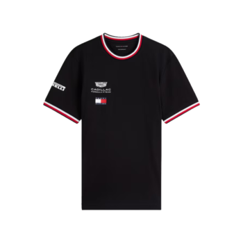 T-Shirt Cadillac F1 Tommy Hilfiger F1 2026 Noir