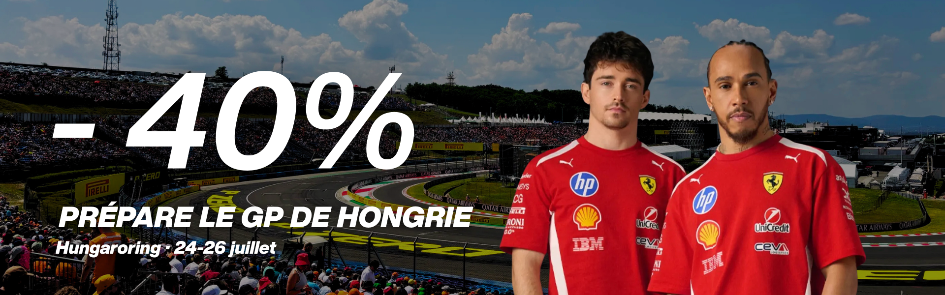 Prepare le GP de Hongrie - Collection 2026 -40%
