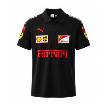 Polo Scuderia Ferrari F1 2026 Noir