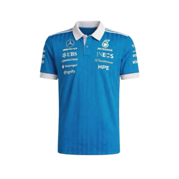 Polo Mercedes AMG Petronas F1 2026 Wonder Blue