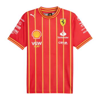 t shirt ferrari sainz 55 softariat 2024 face