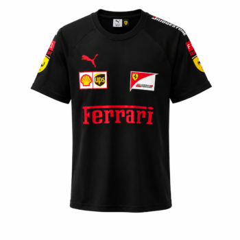 T-Shirt Scuderia Ferrari F1 2026 Noir