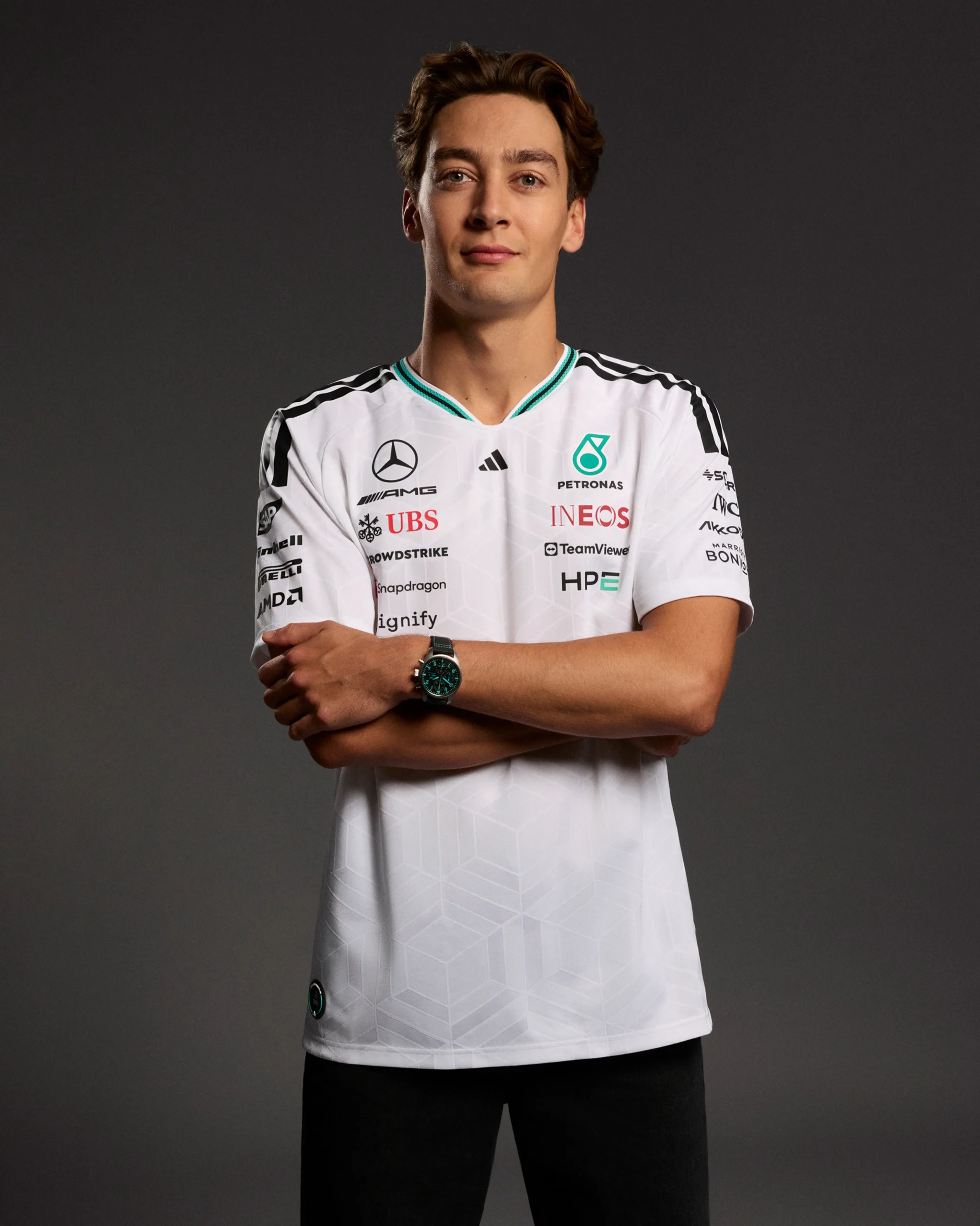 Article Tendance Mercedes T-shirt Russell 2026