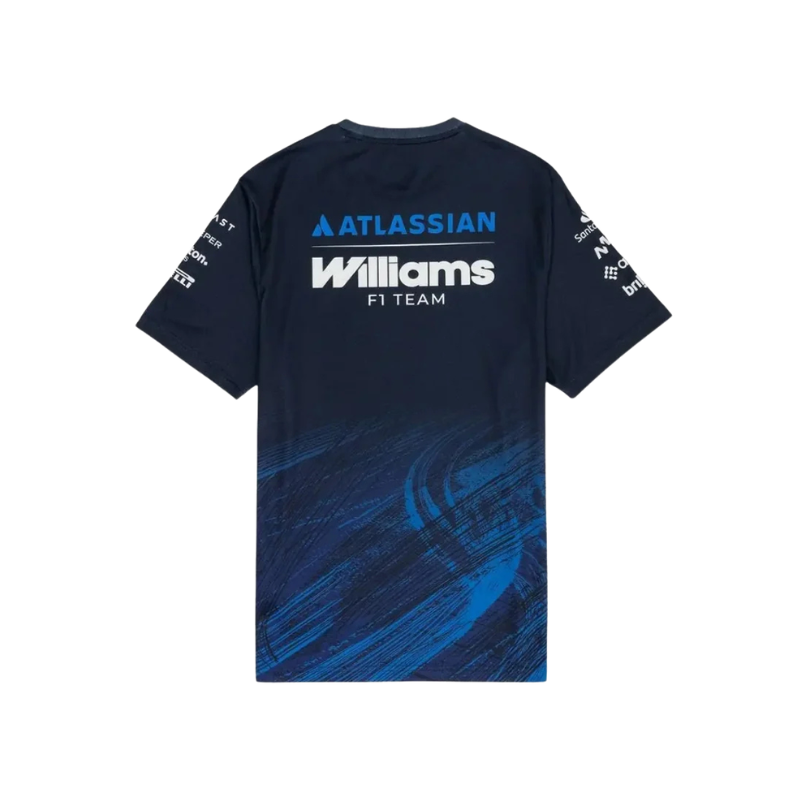 T-Shirt Williams F1 Team F1 2026 Bleu Marine – Image 2